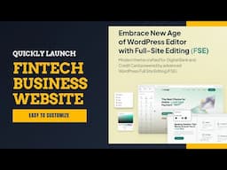 Build a Stunning Fintech Website FAST with Credigi | Credigi WordPress Theme