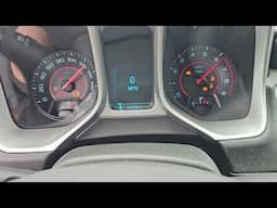 Chevrolet Camaro SS Corsa Exhaust idle. Sluggish battery. Cammed