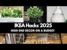 *New for 2025* TRENDY IKEA HACKS YOU NEED TO TRY - Budget Friendly
