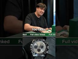 Groom has come to find his perfect wedding Rolex: Datejust 41