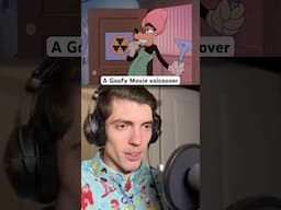 Voicing a scene from A Goofy Movie