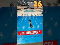 Crazy 1 Hour Water Flip Challenge! 💦 #parkour