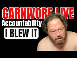 Ground Beef Challenge LIVE ACCOUNTABILITY: Carnivore Diet