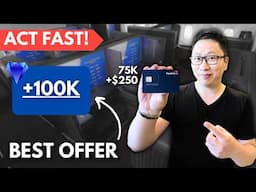 Best Credit Card Bonuses RIGHT NOW 💎 100K Offer Is Back!