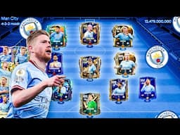 Goodbye De Bruyne! KDB - Best Special Manchester City Squad In FC Mobile 25