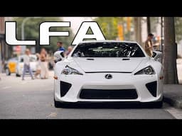 Lexus LFA in Barcelona | Crazy SOUND!!