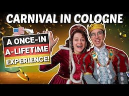 COLOGNE CARNIVAL 🤡🇩🇪 We Went to One of the Biggest Celebrations in All of Germany!