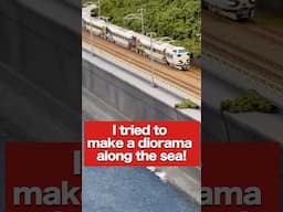 Seaside railway diorama! / Ngauge #diorama