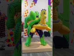 This is Gagosian’s presentation of works by Jeff Koons at Frieze New York 2025.
