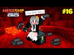 SAMMY THỬ THÁCH BẢN THÂN HOÀN THÀNH NHIỆM VỤ TRONG MEGA SMP MINECRAFT | TẬP 16 NỔ LỰC