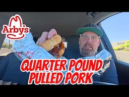 Arby's New Quarter Pound Pulled Pork Sandwich