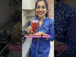 Watermelon mojito hotel style |Summer drink #love #food #recipe #shorts