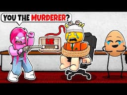 Using a LIE DETECTOR In Murder Mystery Roblox