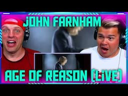 Reaction To John Farnham - Age of Reason (High Quality) THE WOLF HUNTERZ Travis and Jon