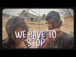 We have to STOP  // Fulltime RV Life // #RVLIFE // S:10 E: 5