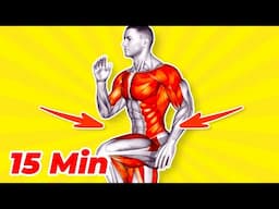 ➜ 15-MIN Side Fat Workout For Men At Home - Trim Your Waistline
