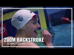 Claire Curzan Charges To Personal Best in 200M Backstroke | 2025 Toyota National Championships