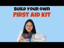 How to make a FIRST AID KIT at home - Emergency First Aid & CPR - tools Episode 1 of 4
