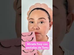 COMO ME FUE CON ESTAS PESTAÑAS DE TEMU#viraltiktok #viral #fyp #parati #moda #temu #temuoutfits