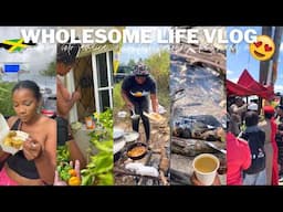 WEEKLY VLOG: Trelawny Food Festival, Shopping + haul, invest ur $ in jamaica, Appointment & more