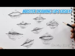 How to Draw Moving Lips and Mouth Expressions