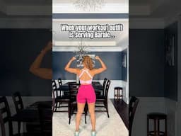 Barbie inspired workout outfit!