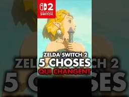 Zelda Switch 2 : 5 CHOSES qui changent par rapport à la version Switch 1 ! 🔥