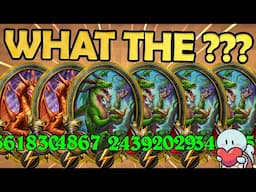 HUGE HIGHROLL On TAVERN 4?! | Hearthstone Battlegrounds