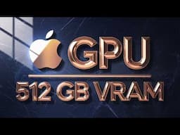 🔥⚡  NVIDIA’s RTX Pro 6000 Blackwell Redefining professional computing and APPLE GPUs of 512 VRAM