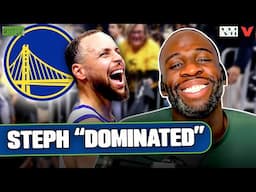 Draymond Green reacts to Steph Curry's HUGE performance in Warriors Game 3 win vs. Rockets