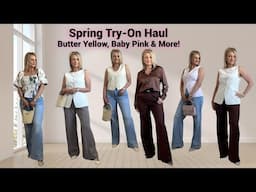 Spring Fashion Try-On Haul | Silk, Butter Yellow & Chocolate