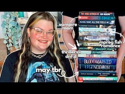 My May TBR is HUGE and RANDOM 🤭📚