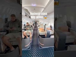 Fly with me to the Maldives! This time we tried an all business class airline