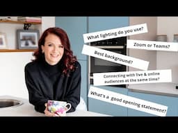 ANSWERING YOUR QUESTIONS ON MY MOST POPULAR VIDEO - How to deliver a great Zoom presentation