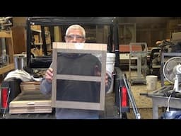 Making splits using a double screened dividing board. So easy!