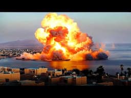 U.S. B-2 Bomber Massive Strike - Houthi Base Wiped Off the Map
