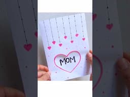DIY Love for Mom!✨️ / Mother's day card #shorts #youtubeshorts #shortvideo #mothersday #diy #love ❤️