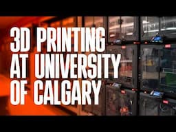 Inside UCalgary's Student Makerspace: Massive 3D Printing Facility Powered by Prusa