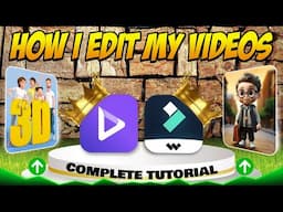 How I Edit My Videos: My Secret Editing Techniques Revealed (Renderforest + Filmora)