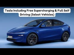 Tesla Including Free Supercharging & Full Self Driving (Select Vehicles)