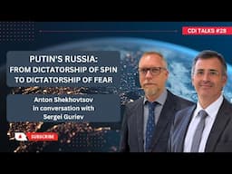 Putin's Russia: From dictatorship of spin to dictatorship of fear. Interview with Sergei Guriev