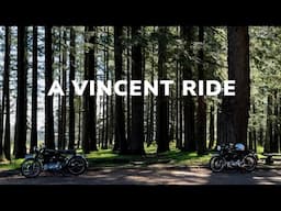Bikes & Beans: A Retro Ride to Cafés - on Vincent Motorcycles to Carlton, Oregon