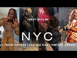 Spring Break in NYC | Thrift with Me @ Day to Night Market, L Train Vintage, Chelsea Flea + Zara