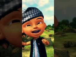 Upin & Ipin lawan dengan Raksasa Batu!  #UpinIpin #shorts