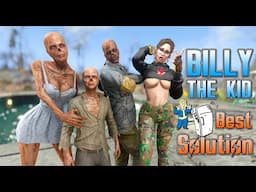 Fallout 4 - BILLY THE KID BEST SOLUTION - Save Peabody's Family & They Join in The Slog New Home