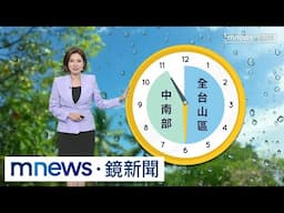 中南部清晨防雨　週三起多雲到晴午後局部雨｜#鏡新聞