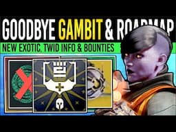 Destiny 2: GOODBYE GAMBIT & EXOTIC CURRENCY! Bounty REMOVAL, Free Loot, Secret Exotic, Banner Rework