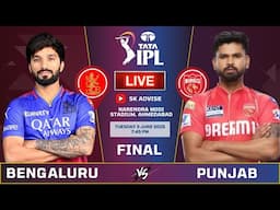 IPL LIVE : RCB VS PBKS, Bengaluru Vs Punjab Final Match Live Score & Commentary | RCB VS PBKS Final