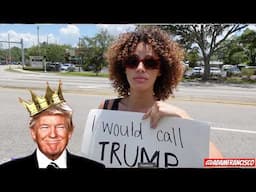 I wore a MAGA hat to No Kings protest (Deltona)