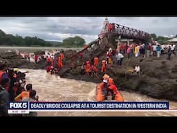 Deadly collapse in India, G7 Summit begins, New Pope Leo poll | FOX 5 NY world news
